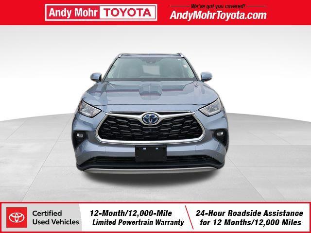 used 2022 Toyota Highlander Hybrid car, priced at $37,192
