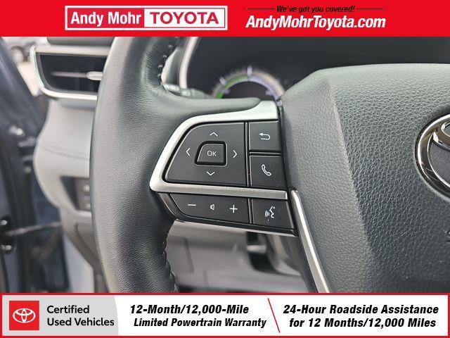 used 2022 Toyota Highlander Hybrid car, priced at $37,192