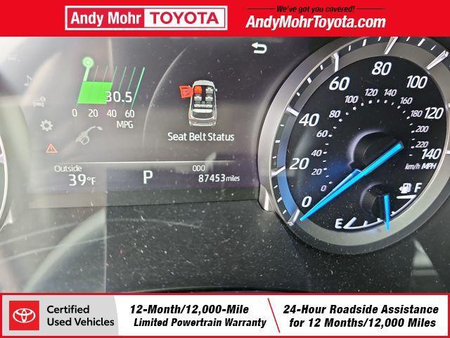 used 2022 Toyota Highlander Hybrid car, priced at $37,192