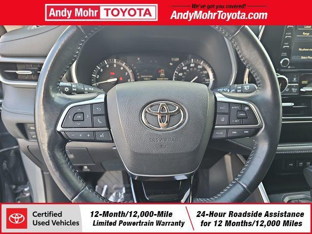 used 2021 Toyota Highlander car, priced at $29,612