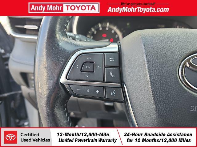 used 2021 Toyota Highlander car, priced at $29,612
