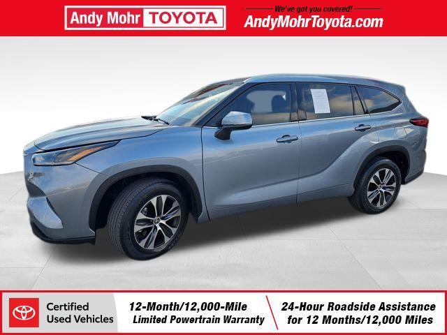used 2021 Toyota Highlander car, priced at $29,612