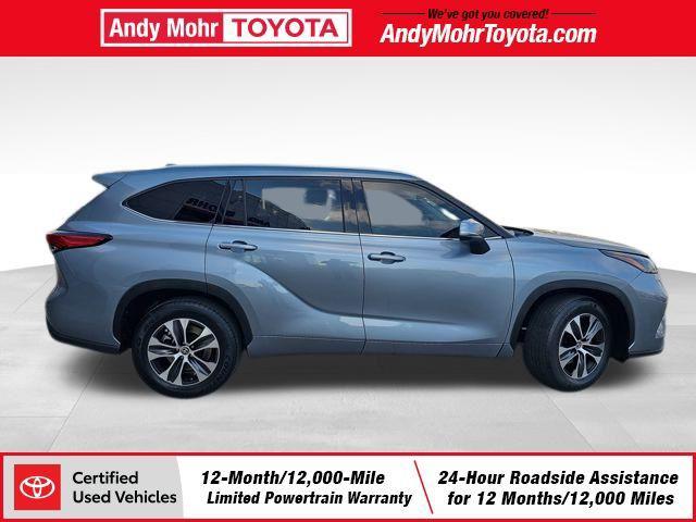 used 2021 Toyota Highlander car, priced at $29,612