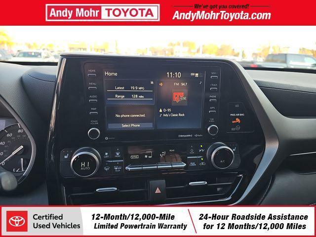 used 2021 Toyota Highlander car, priced at $29,612