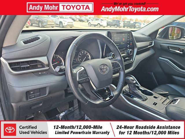 used 2021 Toyota Highlander car, priced at $29,612