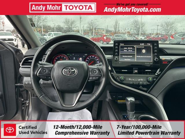 used 2021 Toyota Camry car, priced at $27,000