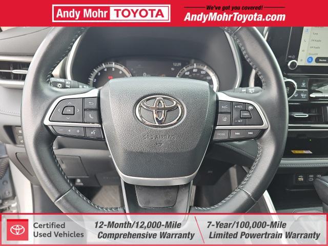 used 2023 Toyota Highlander car, priced at $38,500