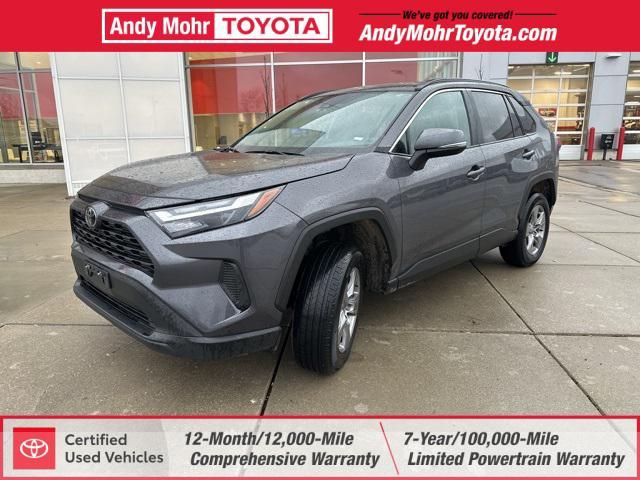 used 2022 Toyota RAV4 car, priced at $29,500