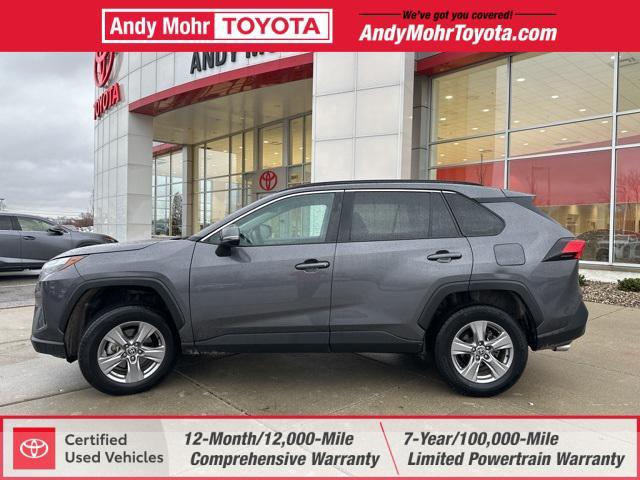 used 2022 Toyota RAV4 car, priced at $29,500