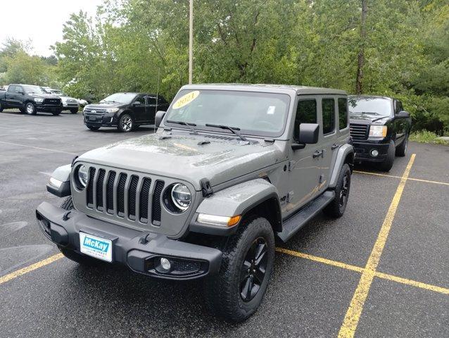 used 2021 Jeep Wrangler Unlimited car, priced at $31,924