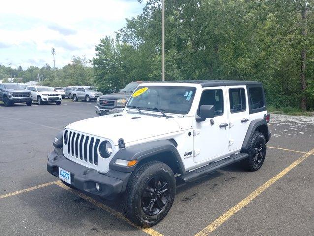 used 2021 Jeep Wrangler Unlimited car, priced at $33,924