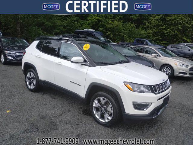 used 2021 Jeep Compass car, priced at $21,944