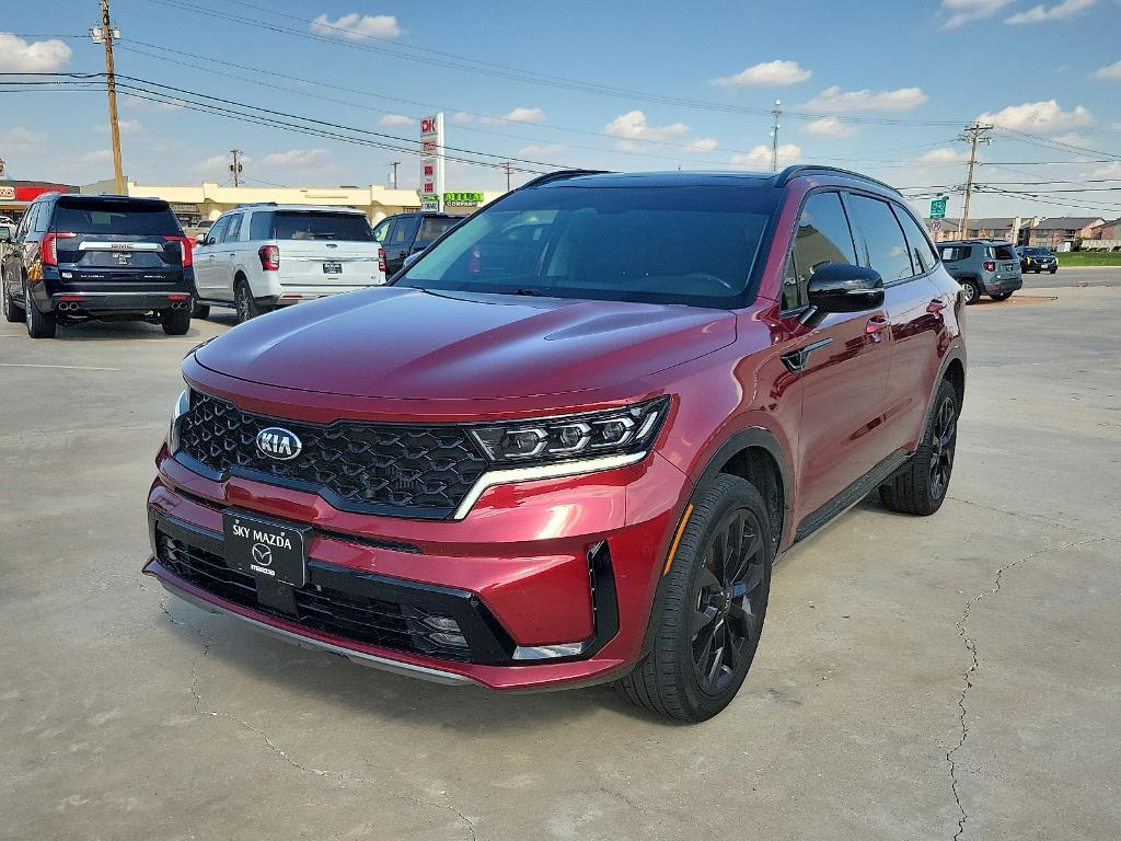 used 2021 Kia Sorento car, priced at $27,999