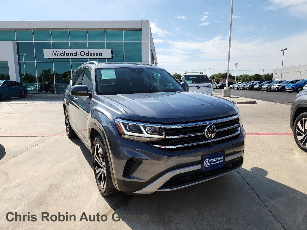 used 2021 Volkswagen Atlas car, priced at $31,897