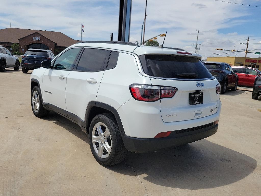used 2023 Jeep Compass car, priced at $18,922