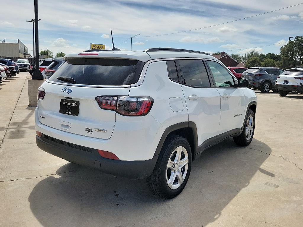 used 2023 Jeep Compass car, priced at $18,922