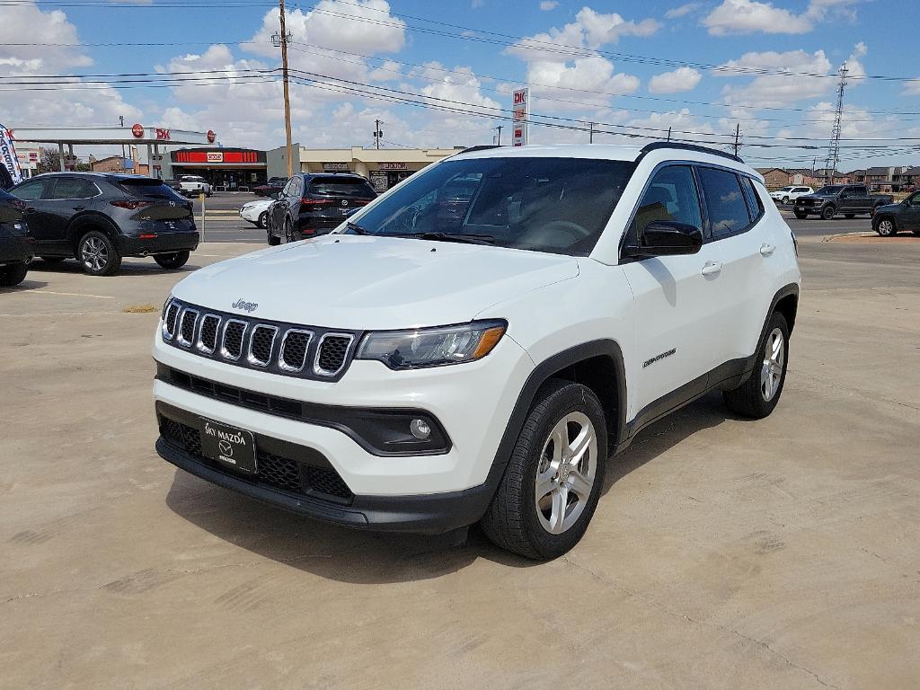 used 2023 Jeep Compass car, priced at $18,922