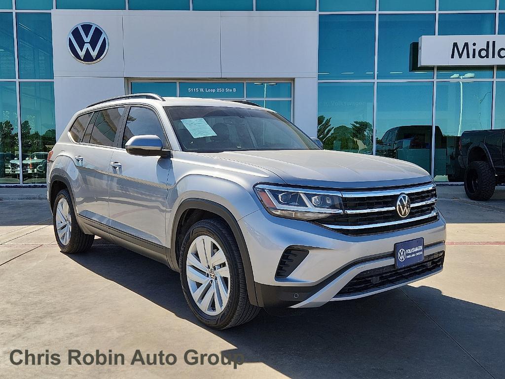 used 2021 Volkswagen Atlas car, priced at $20,881