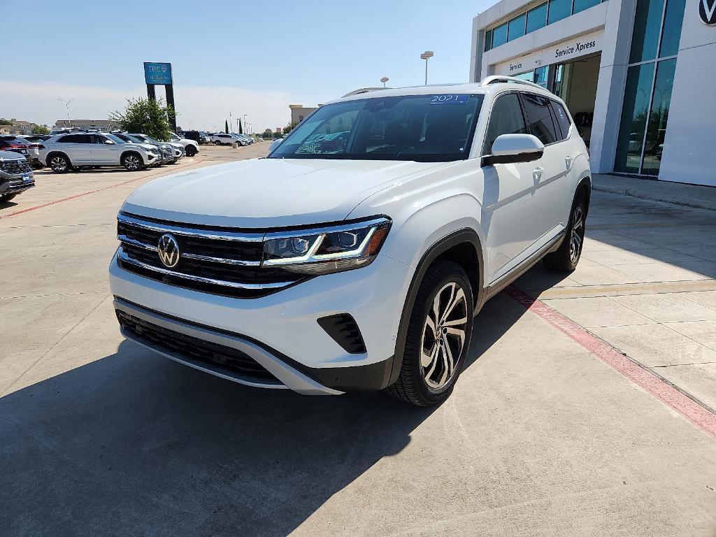 used 2021 Volkswagen Atlas car, priced at $34,788