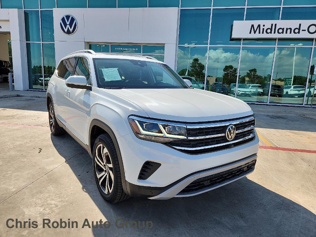 used 2021 Volkswagen Atlas car, priced at $34,788