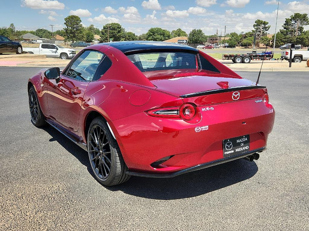 new 2025 Mazda MX-5 Miata RF car, priced at $41,655