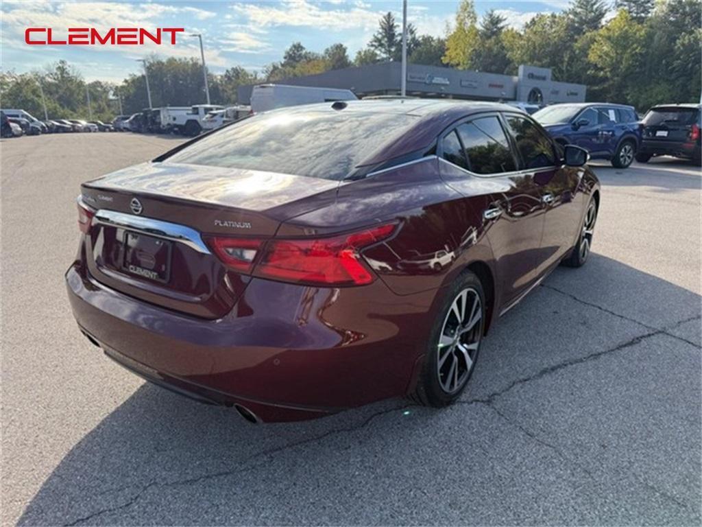 used 2018 Nissan Maxima car, priced at $18,500