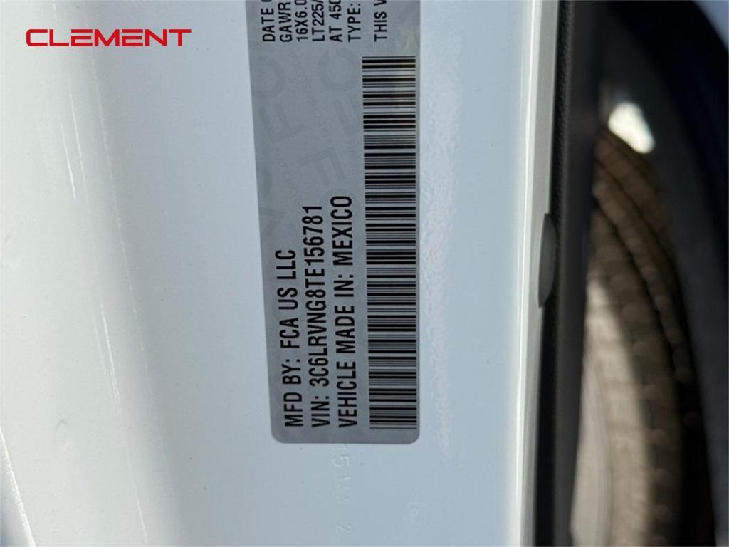 new 2026 Ram ProMaster 1500 car, priced at $47,485