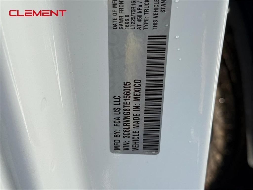 new 2026 Ram ProMaster 1500 car, priced at $47,485