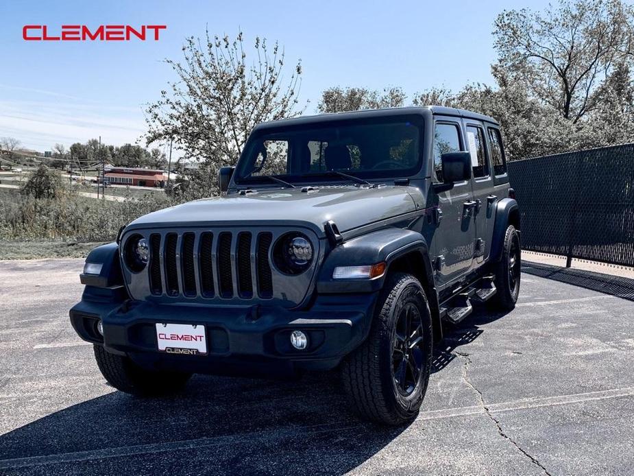 used 2020 Jeep Wrangler Unlimited car, priced at $33,100