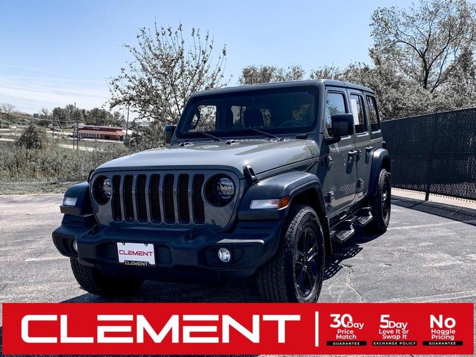 used 2020 Jeep Wrangler Unlimited car, priced at $33,000