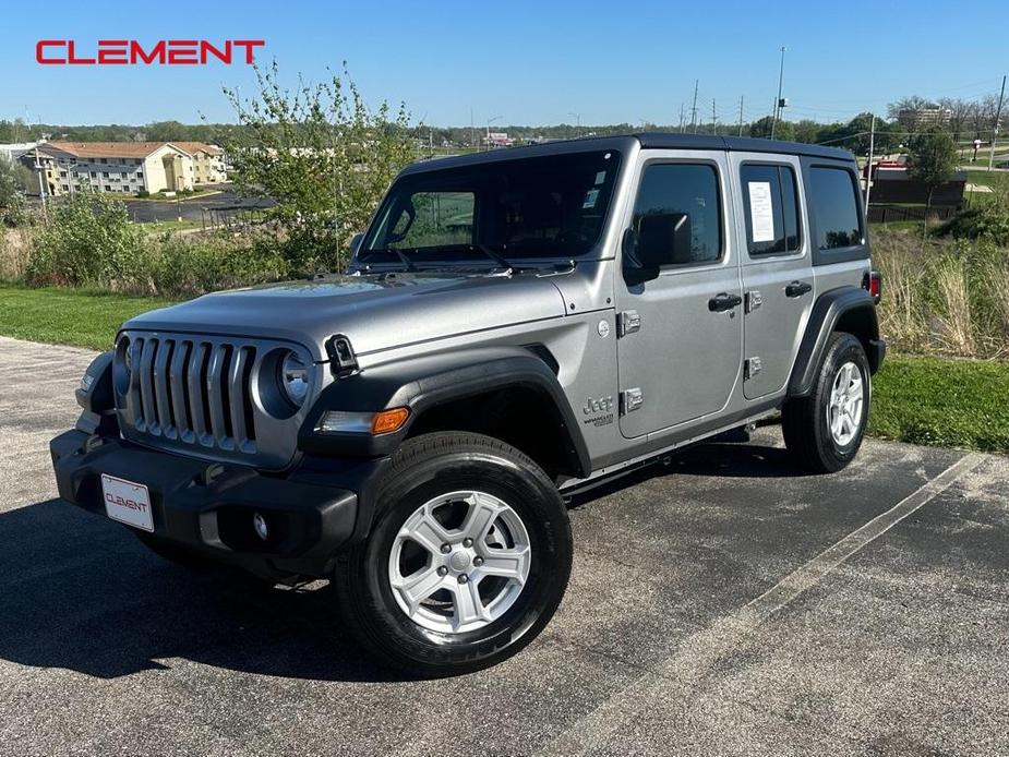 used 2020 Jeep Wrangler Unlimited car, priced at $32,100