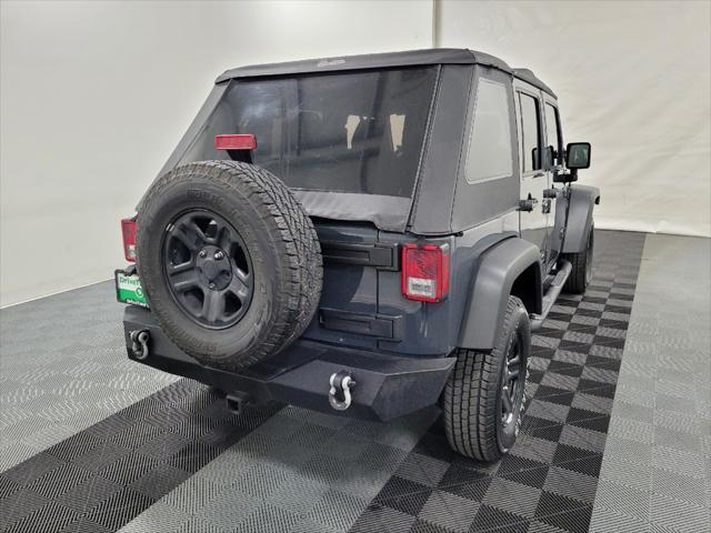 used 2017 Jeep Wrangler Unlimited car, priced at $23,195