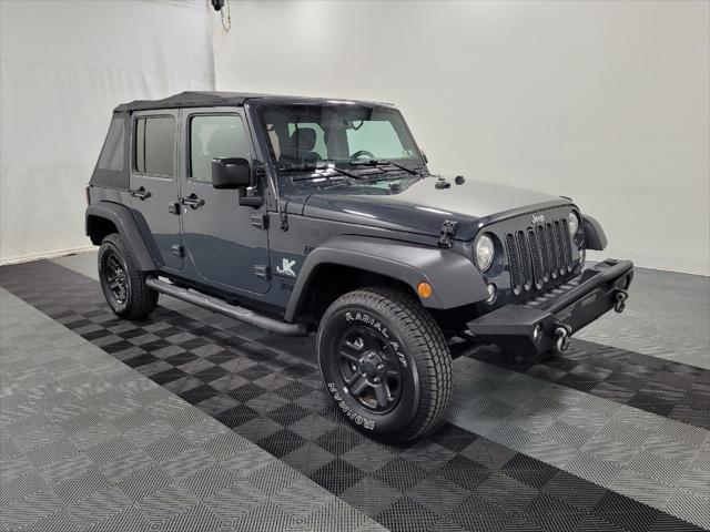 used 2017 Jeep Wrangler Unlimited car, priced at $23,195