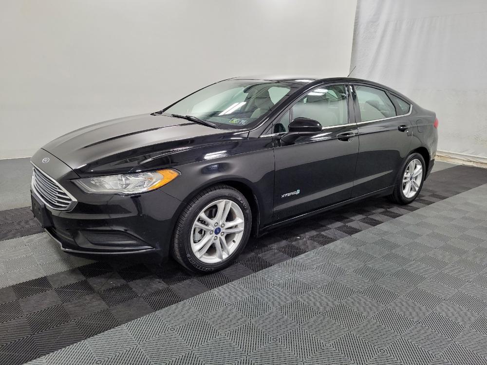 used 2018 Ford Fusion Hybrid car, priced at $19,695