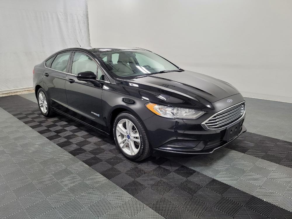 used 2018 Ford Fusion Hybrid car, priced at $19,695