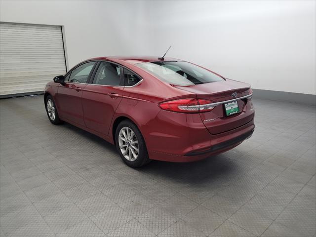 used 2017 Ford Fusion car, priced at $14,095