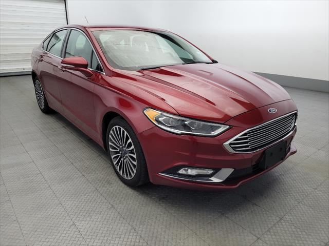 used 2017 Ford Fusion car, priced at $17,695