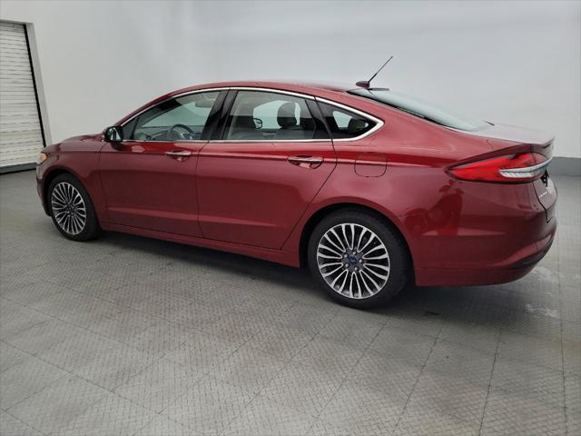 used 2017 Ford Fusion car, priced at $17,695