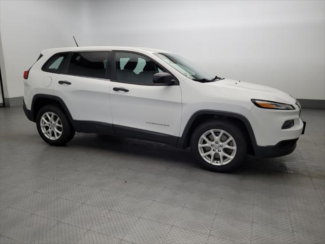 used 2014 Jeep Cherokee car, priced at $14,495