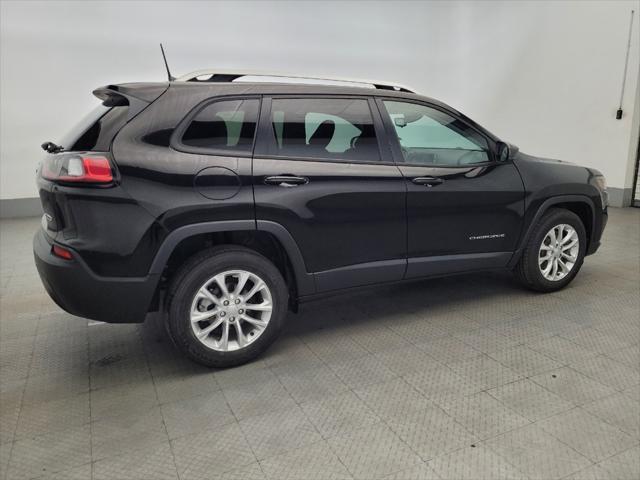 used 2021 Jeep Cherokee car, priced at $21,295