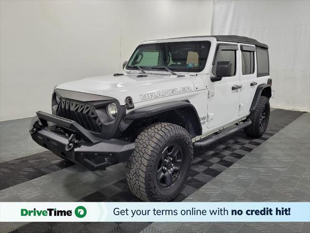 used 2018 Jeep Wrangler Unlimited car, priced at $24,795