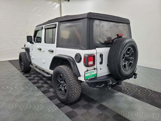 used 2018 Jeep Wrangler Unlimited car, priced at $24,795