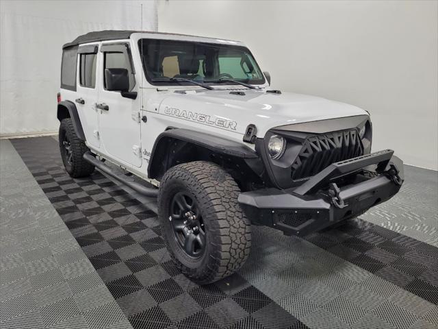 used 2018 Jeep Wrangler Unlimited car, priced at $24,795