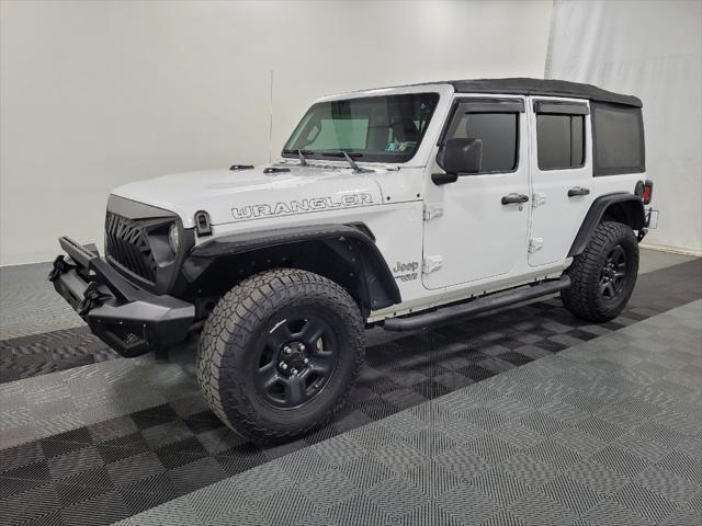 used 2018 Jeep Wrangler Unlimited car, priced at $24,795