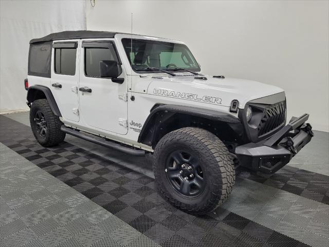 used 2018 Jeep Wrangler Unlimited car, priced at $24,795