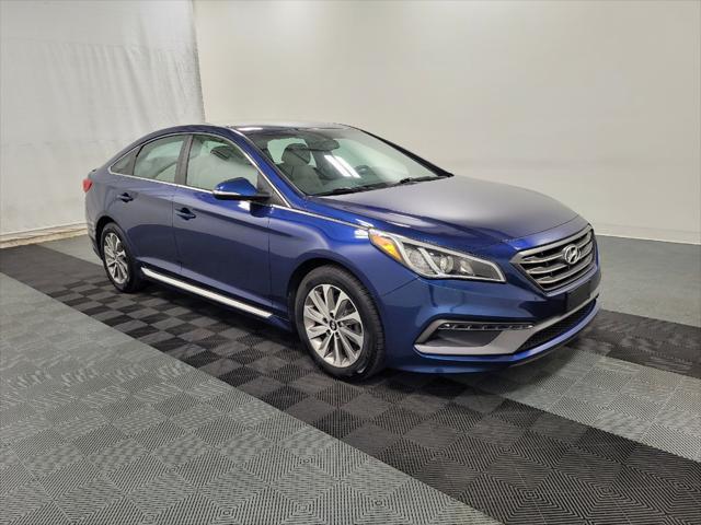 used 2016 Hyundai Sonata car, priced at $18,595