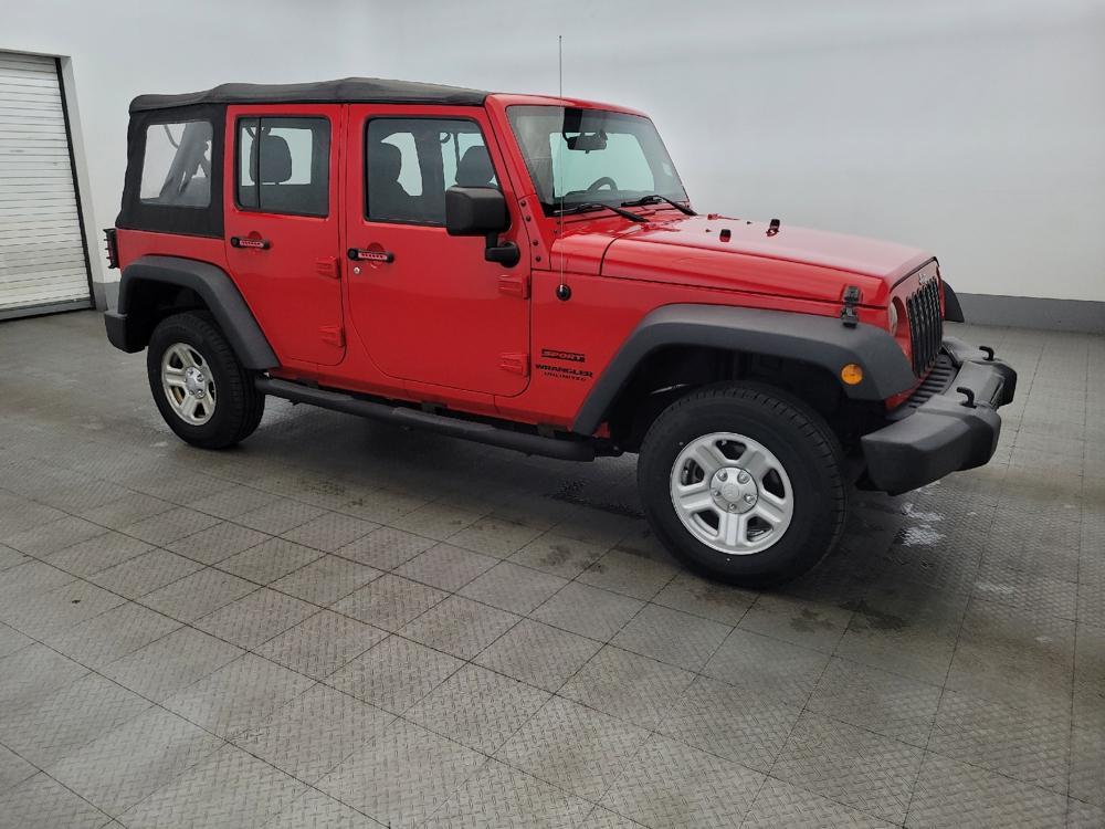 used 2017 Jeep Wrangler Unlimited car, priced at $21,995
