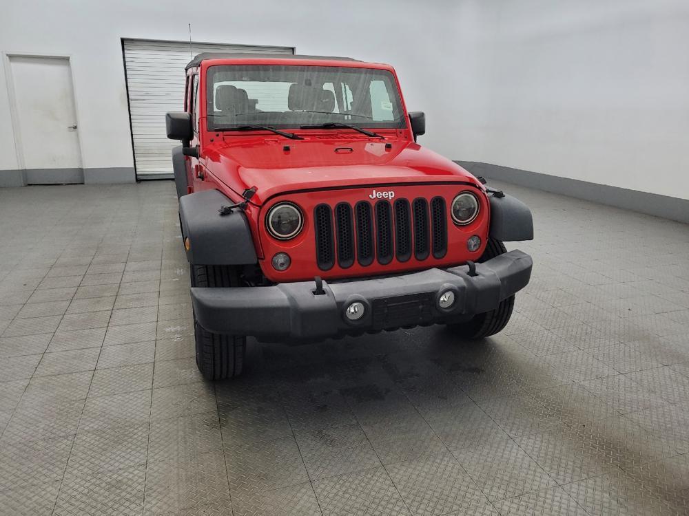 used 2017 Jeep Wrangler Unlimited car, priced at $21,995