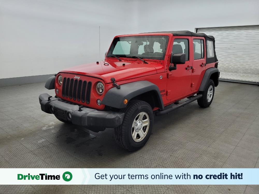used 2017 Jeep Wrangler Unlimited car, priced at $21,995