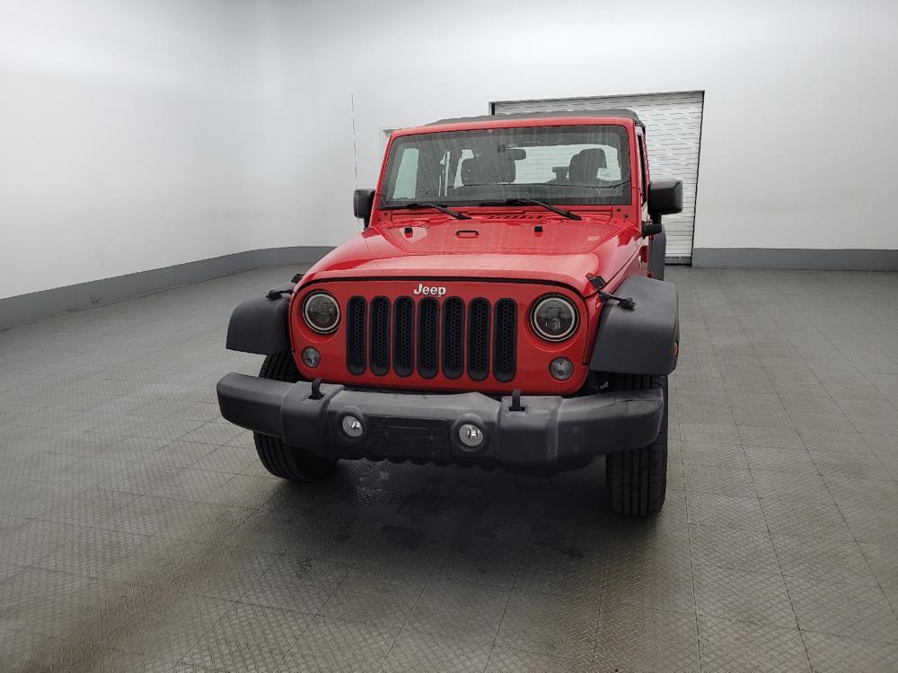 used 2017 Jeep Wrangler Unlimited car, priced at $21,995
